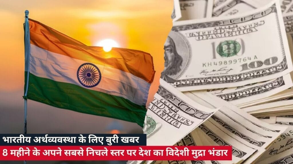 India Forex Reserves Falls to Lowest Level in 8 Months