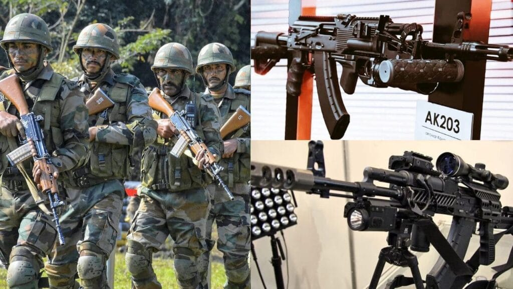 70 Thousand AK-203 Assault Riffle to Indian Army