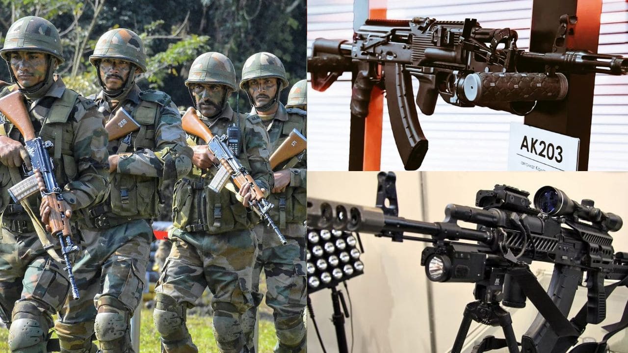 70 Thousand AK-203 Assault Riffle to Indian Army