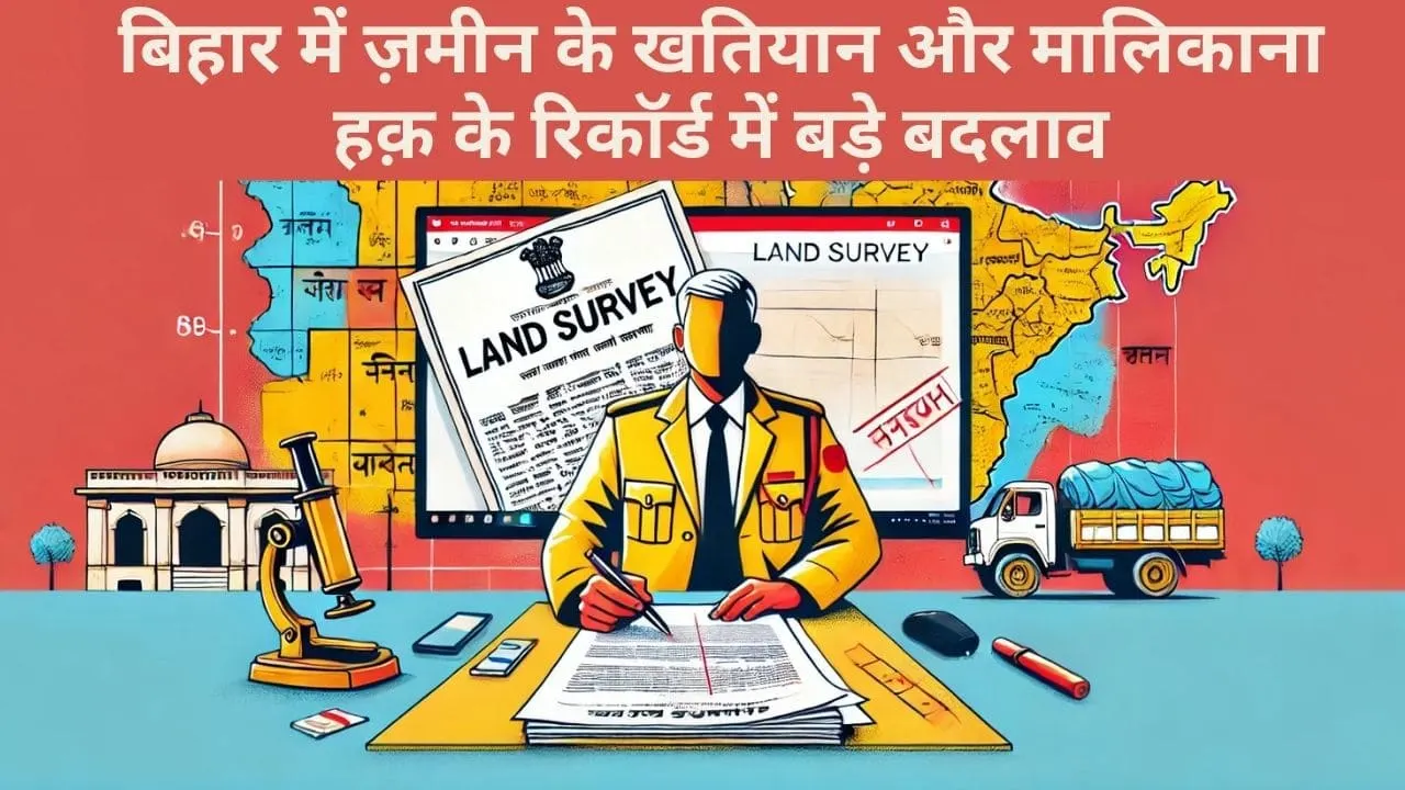 Bihar Bhumi Survey News