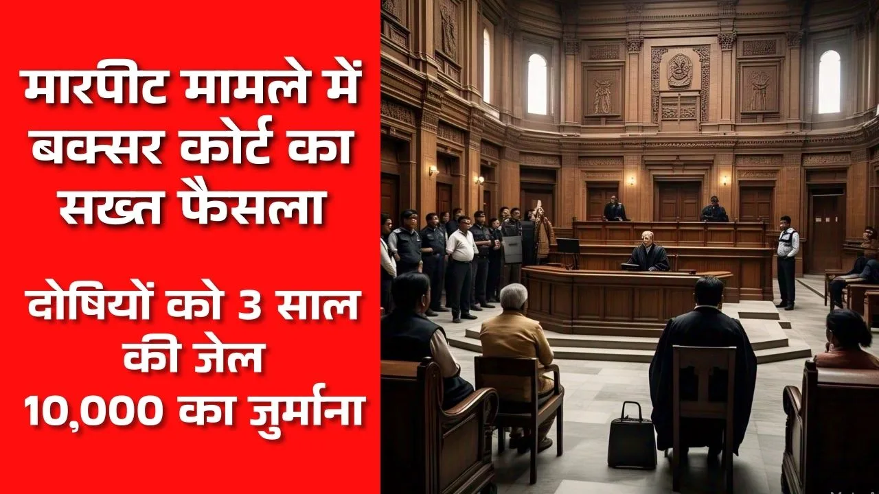 Buxar court verdict assault case punishment