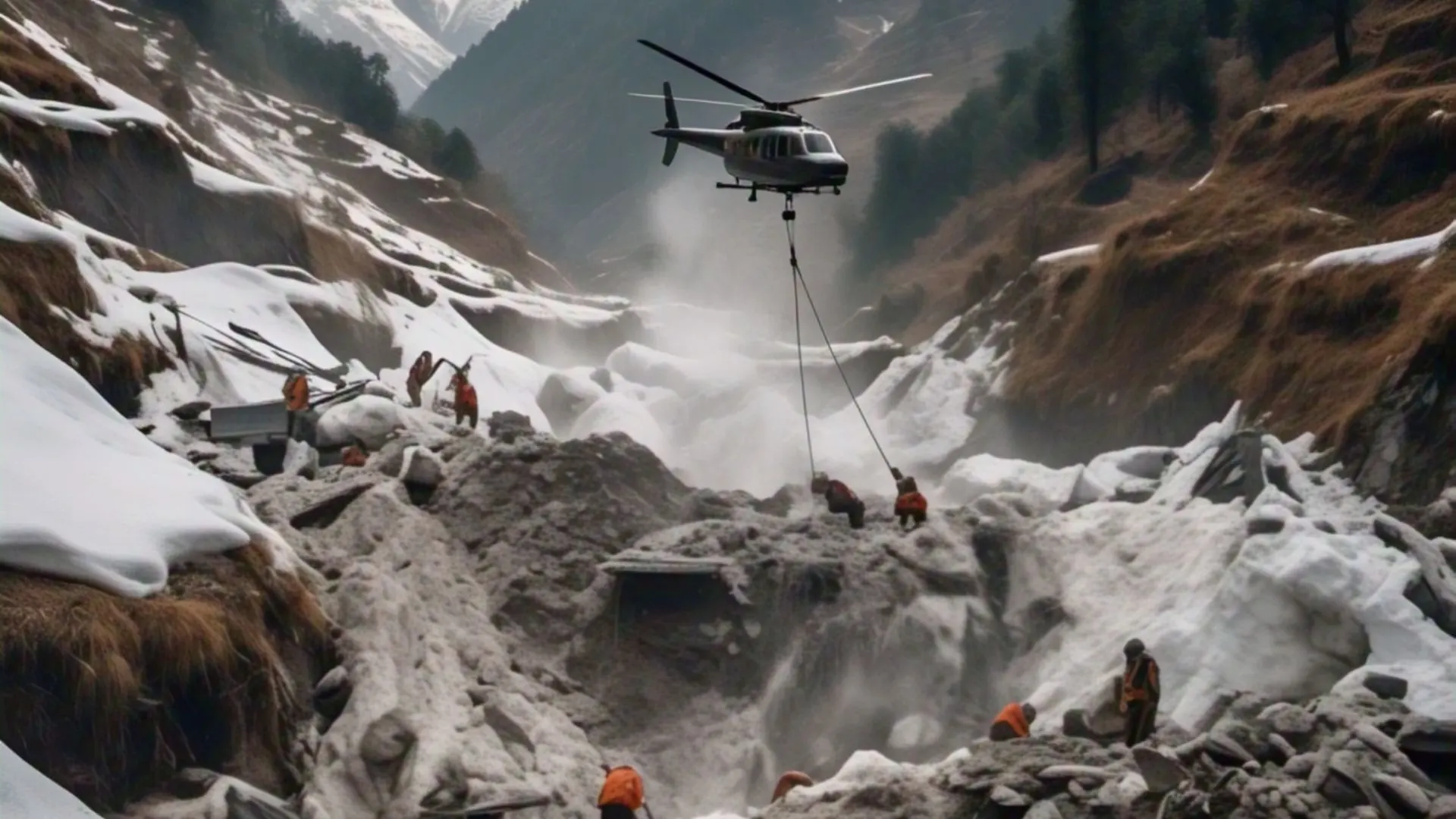 Chamoli Avalanche Rescue