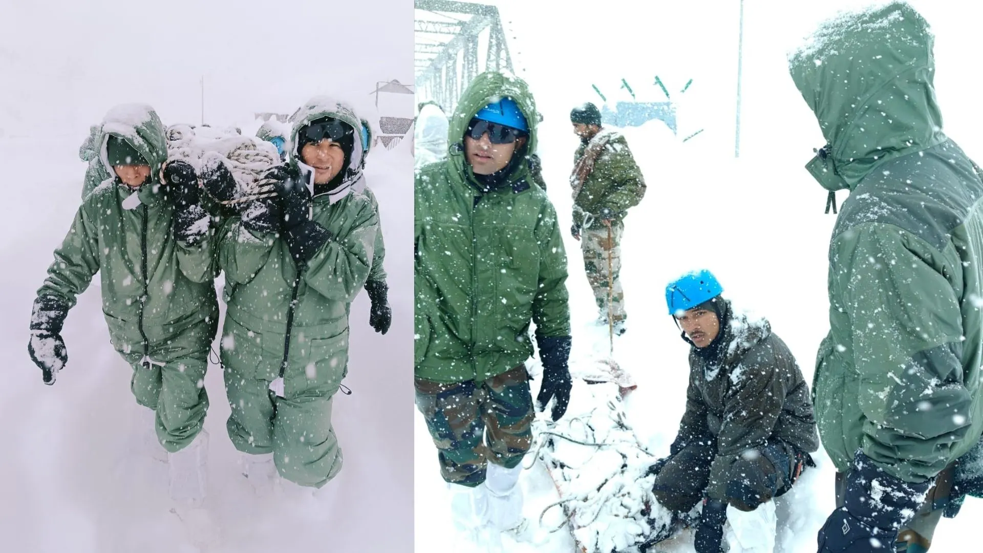 Chamoli Avalanche Rescue operation