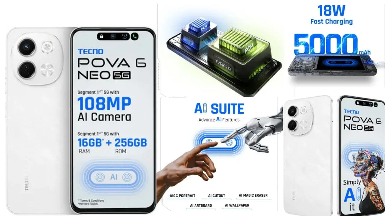 Tecno Pova 6 Neo smartphone discount offer in Flipkart Big Bachat Days Sale