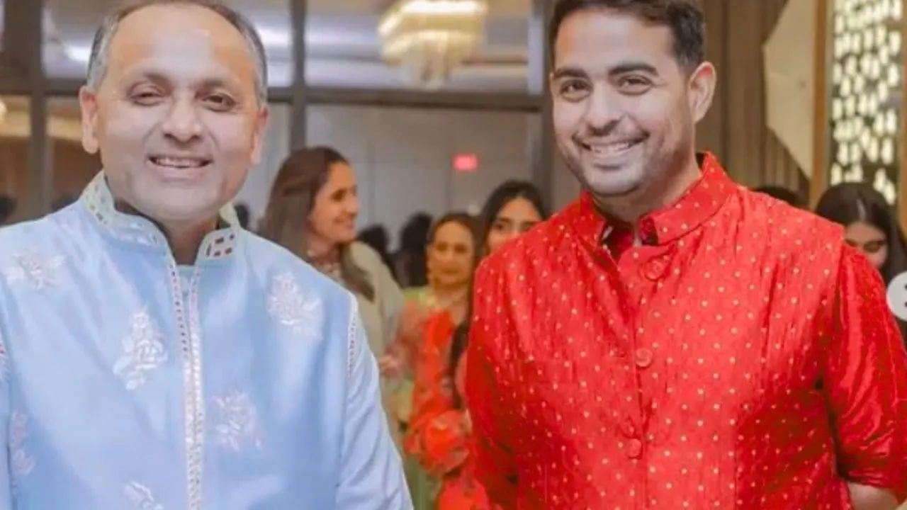 Akash Ambani in ethnic outfits
