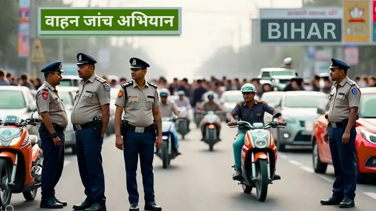 Bihar Vehicle Checking Drive 2025