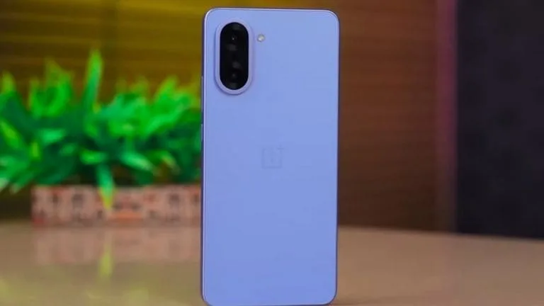 OnePlus Nord CE 5 Rear View with vertical camera setup
