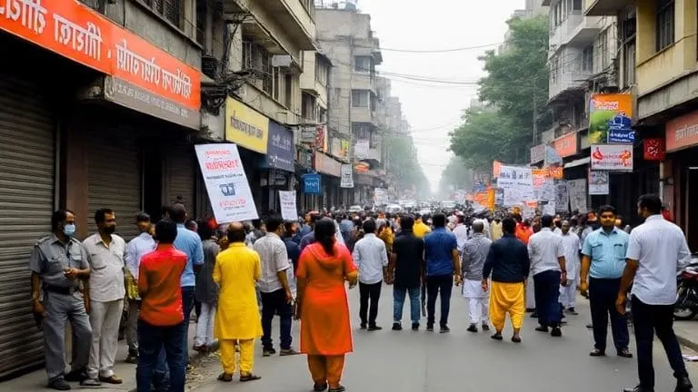 25 crore employees participating in Bharat Bandh 2025 in India