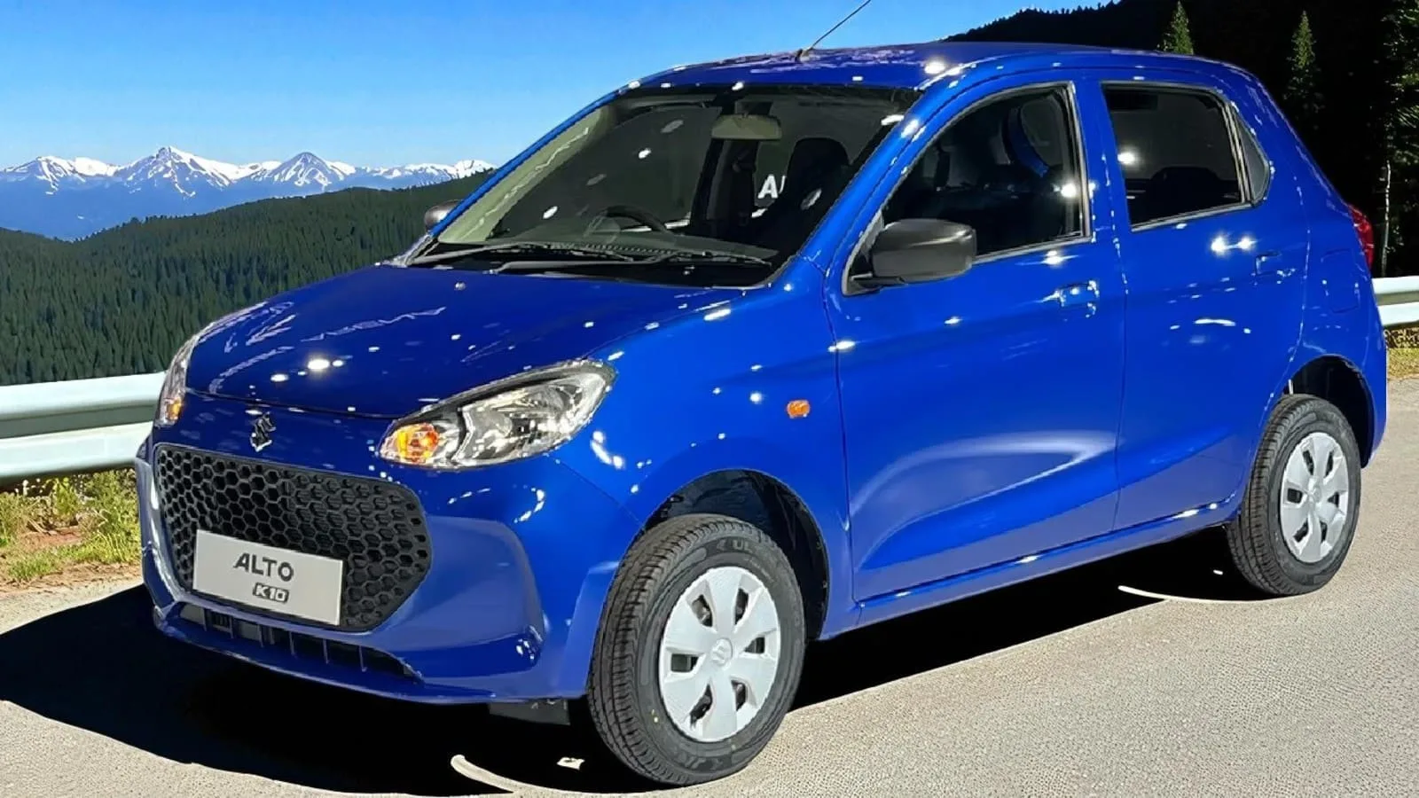 Alto K10 CNG Blue Colour