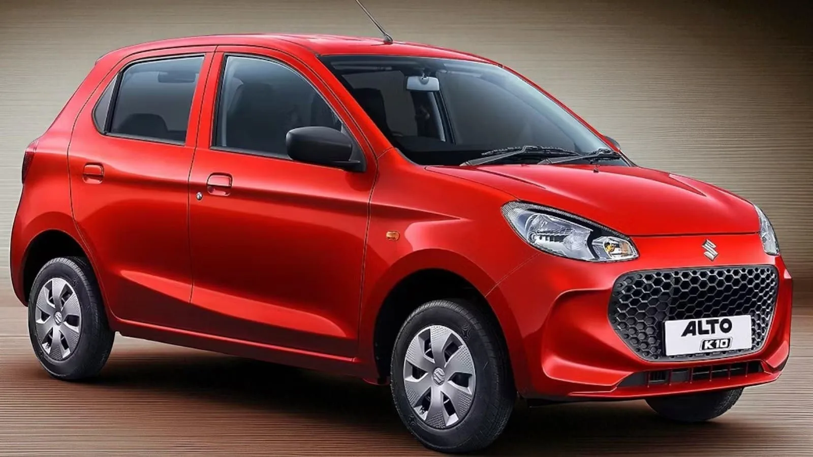 Alto K10 CNG Red Colour