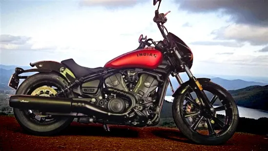 Indian Motorcycle Scout Series Red