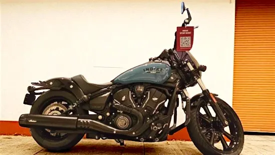 Indian Motorcycle Scout Series Blue