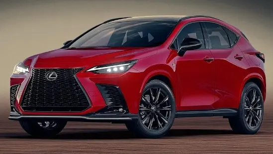 Lexus NX 2025 Radiant Red