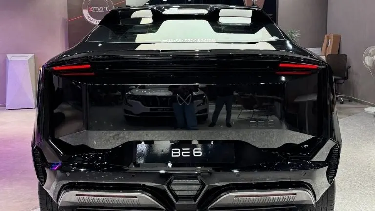 Mahindra BE 6 Batman Edition Back