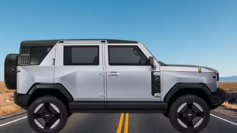 Mahindra Vision T Side