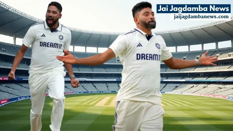 Mohammed Siraj England Test record