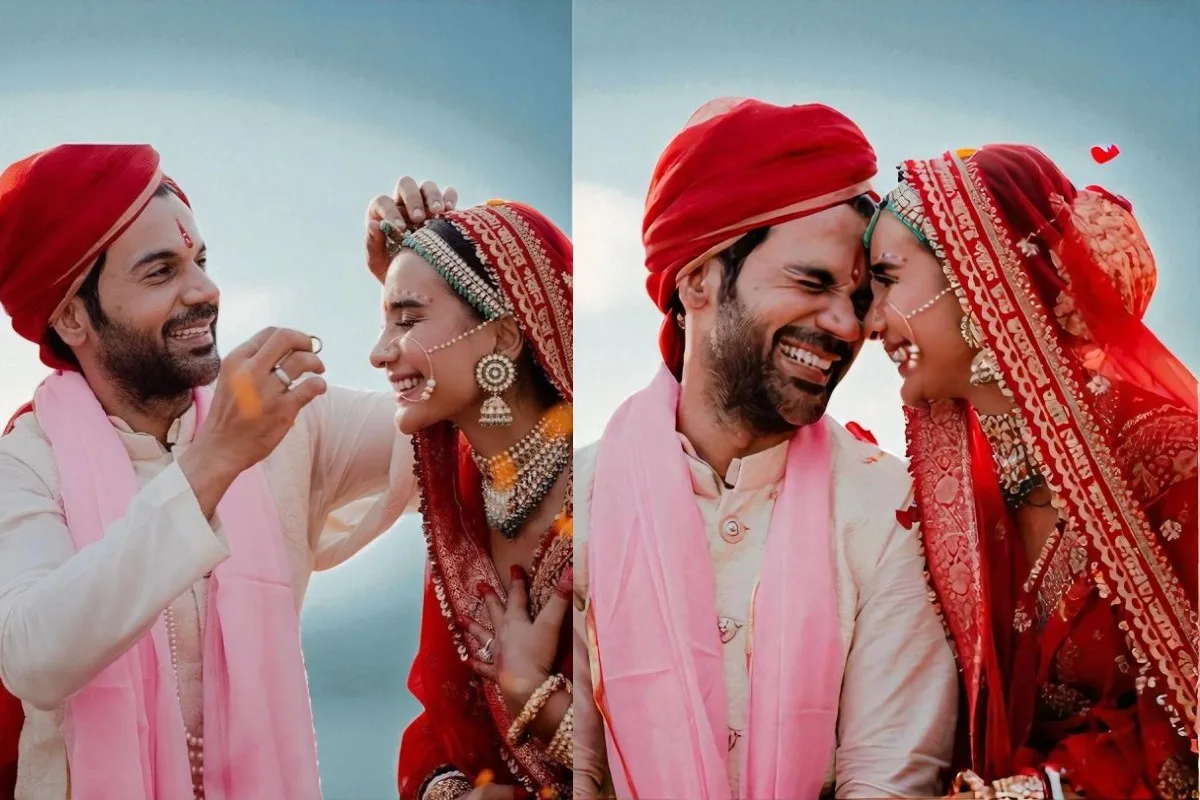 Rajkummar Rao with Patralekha