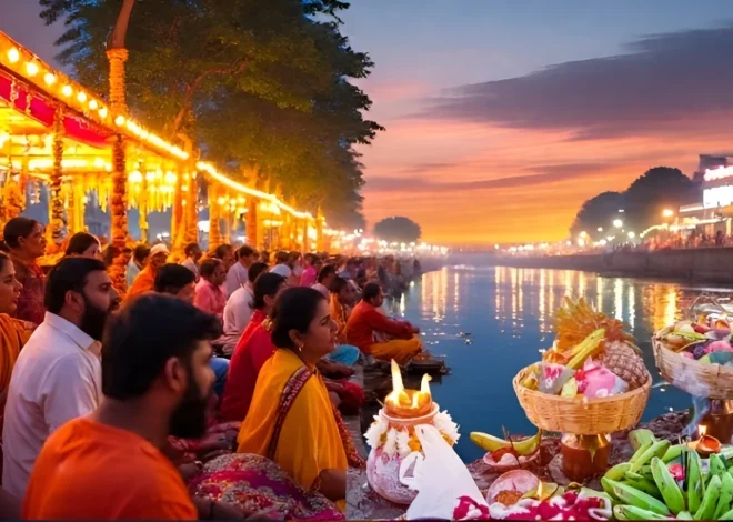 Chhath Puja 2025 Nahay Khay, Kharna, Surya Arghya Dates and Muhurat