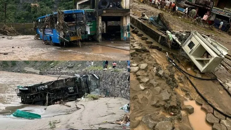 Cloudburst in Mandi