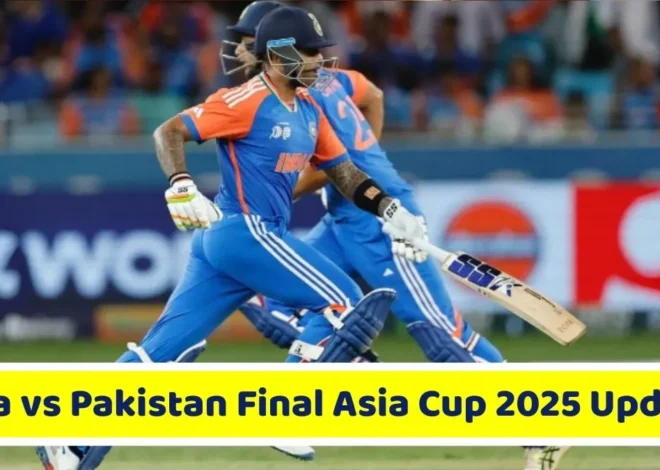 India vs Pakistan Final Asia Cup 2025 Updates
