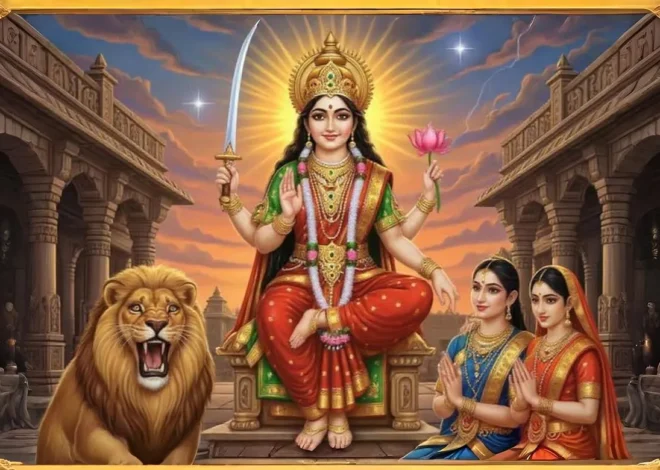 Shardiya Navratri 2025 Day 6 Maa Katyayani Puja and Katha