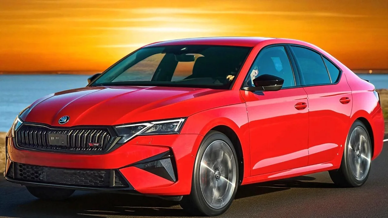 Skoda Octavia RS 2025 Red