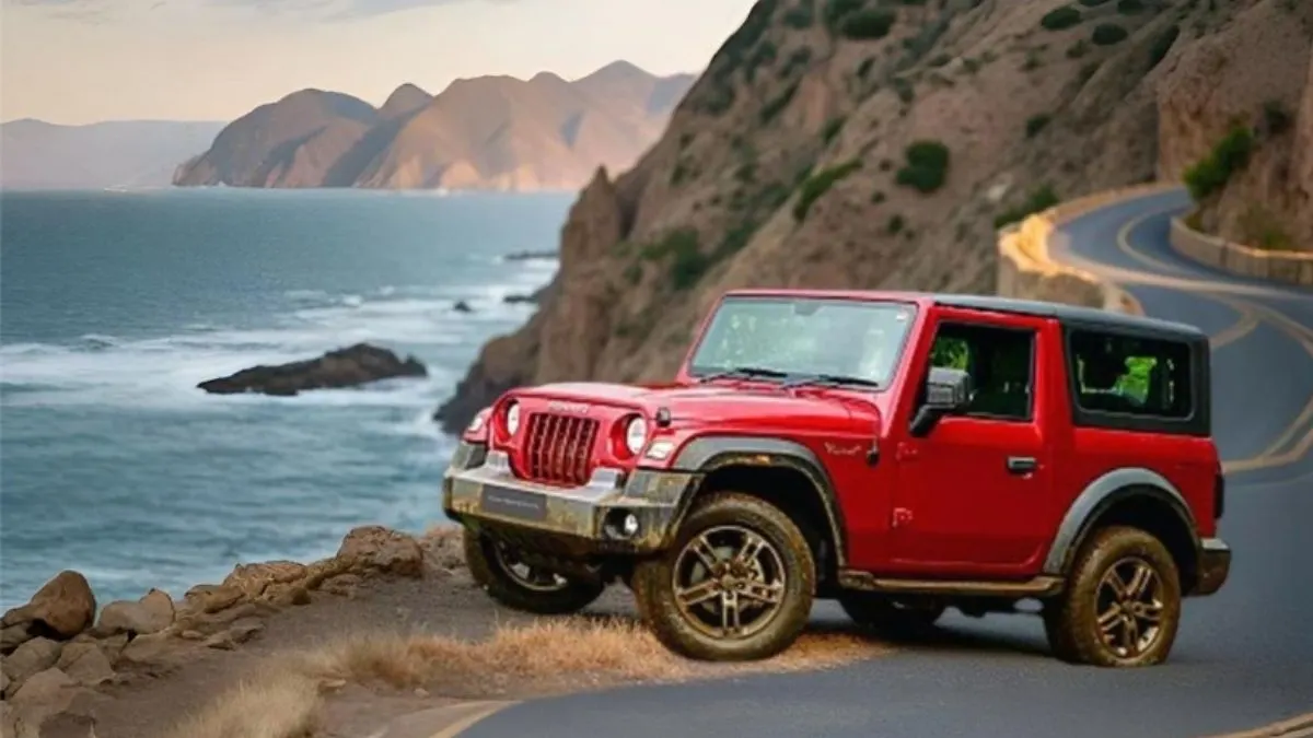 Mahindra Thar Facelift 2025 Side view