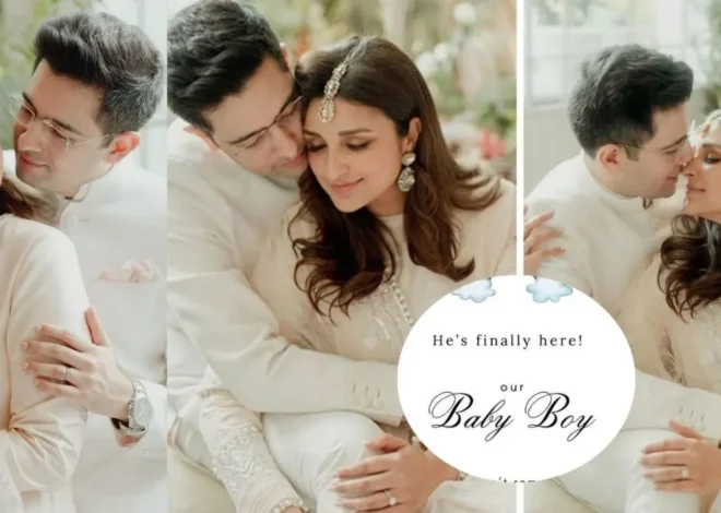 Raghav Chadha and Parineeti Chopra baby boy announcement