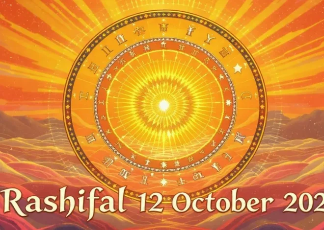 Rashifal 12 October 2025 Horoscope Today