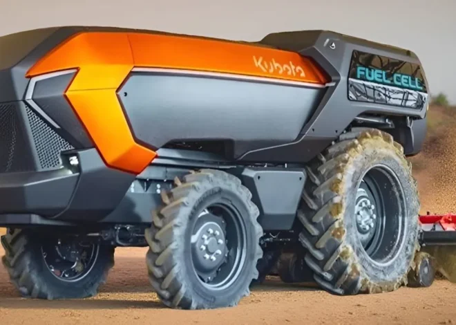 Self-Driving Kubota Hydrogen Tractor showcased at Osaka Expo 2025