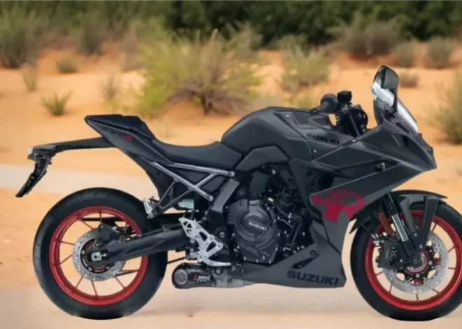 Suzuki GSX-8R EVO Side View showcasing aggressive sporty design