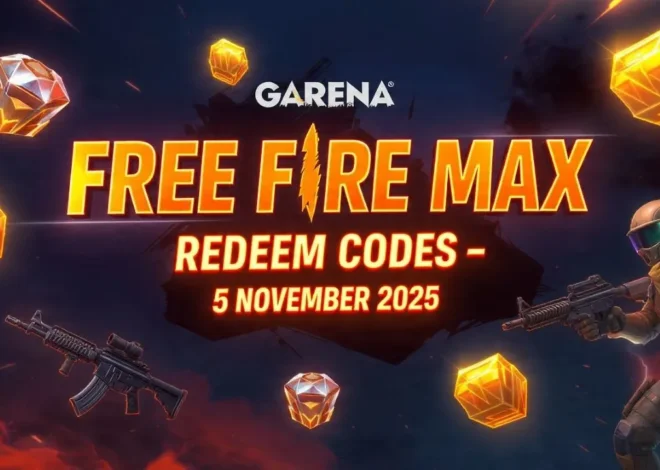 Free Fire Max Redeem Codes 5 Nov 2025