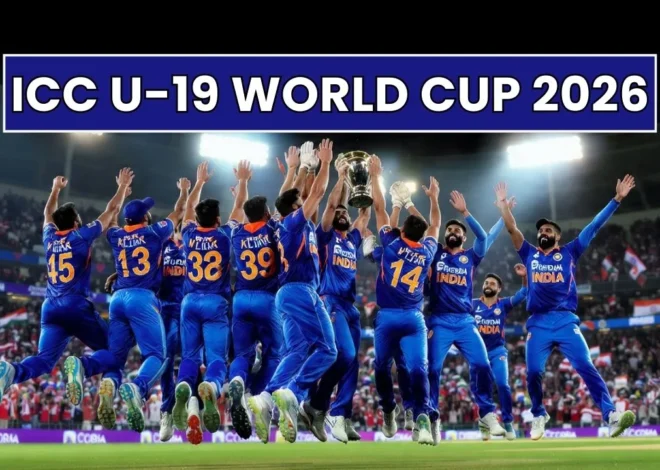 ICC U-19 World Cup 2026 Schedule: भारत के मैच, पूरा टाइमटेबल और सभी ग्रुप डिटेल्स