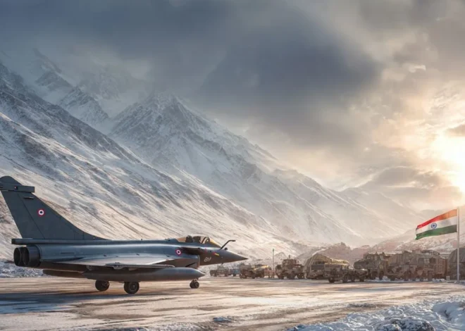 भारत का Nyoma Airbase चीन की हर चाल पर भारी, 13,700 फीट पर बना दुनिया का सबसे ऊंचा Fighter Base