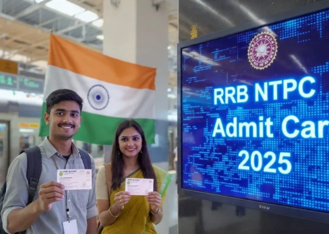 RRB NTPC Admit Card 2025 जारी, 28 दिसंबर को परीक्षा, यहां से करें डाउनलोड
