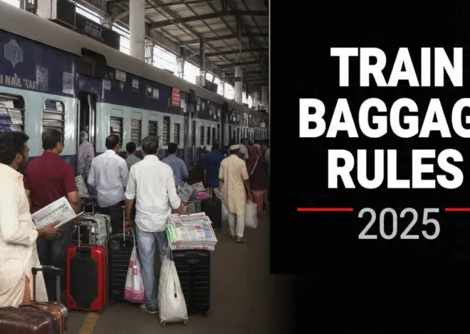 Train Baggage Rules 2025: ट्रेन में अब ज्यादा सामान ले जाना पड़ेगा महंगा, सफर से पहले जान लें रेलवे के ये नियम