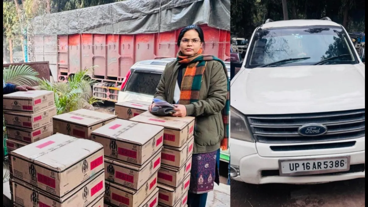 Buxar Liquor Smuggling Case, 500 Liter Videshi Sharab Japt