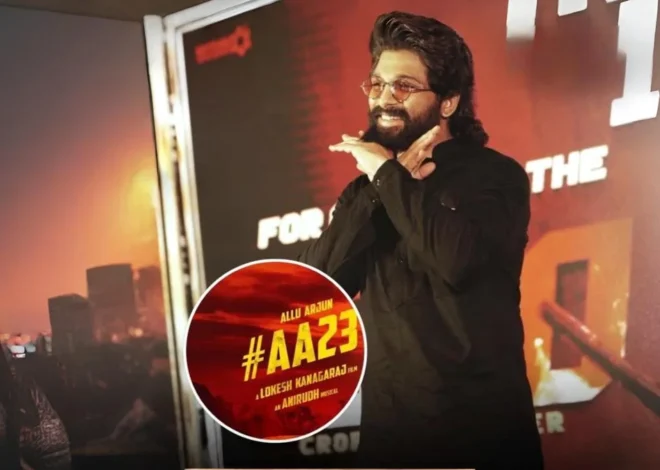 Allu Arjun AA 23 Lokesh Kanagaraj movie announcement