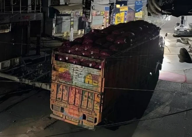 Buxar Truck Transformer Collision