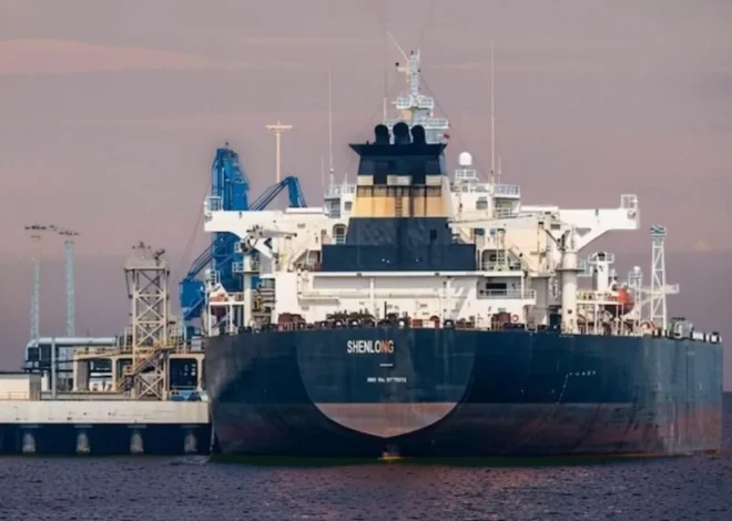 Liberia-flagged tanker Shenlong Suezmax First crude shipment reaches Mumbai