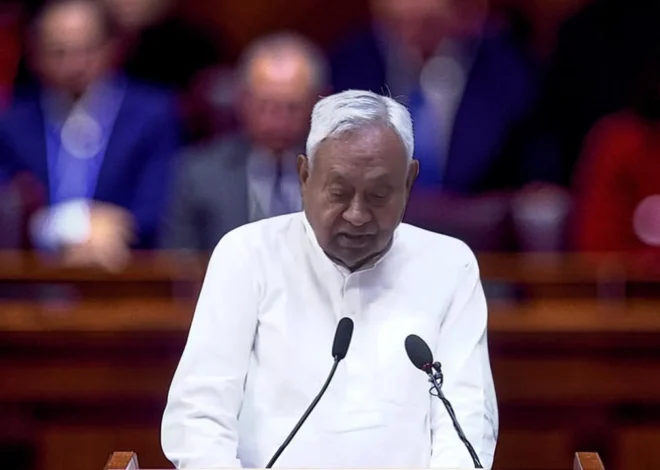 Nitish Kumar Rajya Sabha Oath signals new CM in Bihar