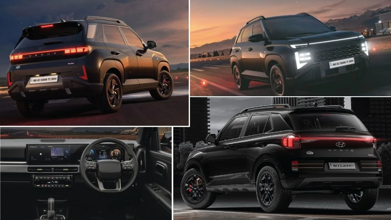 Hyundai Venue Knight Edition Price, Features, Engine Details