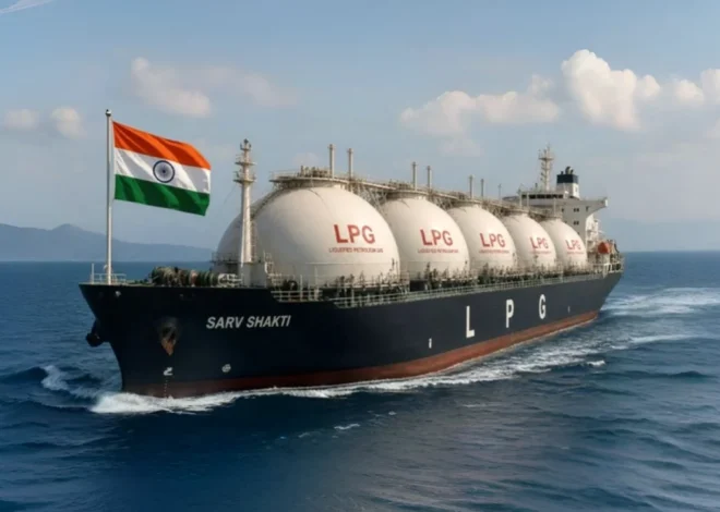 45,000 tonne LPG tanker Sarv Shakti crosses Hormuz