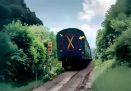 Train last coach Cross Symbol Importance