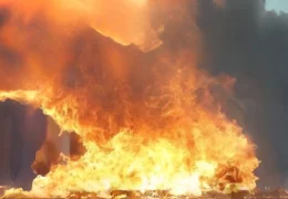 Bakhtiyarpur Parts Shop Fire Inccident