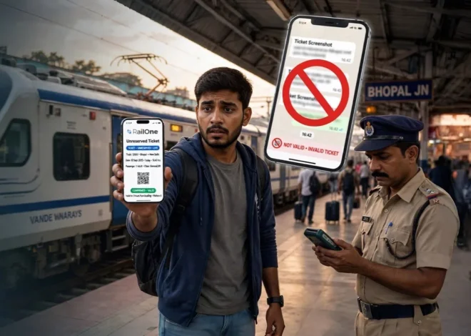 रेलवे का जनरल टिकट लेकर ये गलती की तो भरना पड़ेगा 500 रुपये जुर्माना, मोबाइल वाला टिकट भी नहीं चलेगा