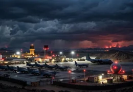 Iran US Tensions escalate as Iran launches ballistic missiles at US military bases