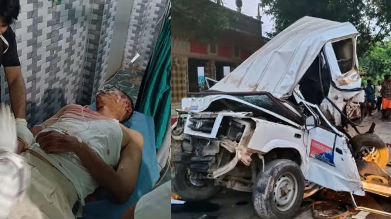 Buxar Police Accident Nawanagar NH 120