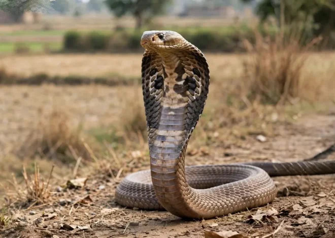 Spectacled cobra one of Most Venomous Snakes in India