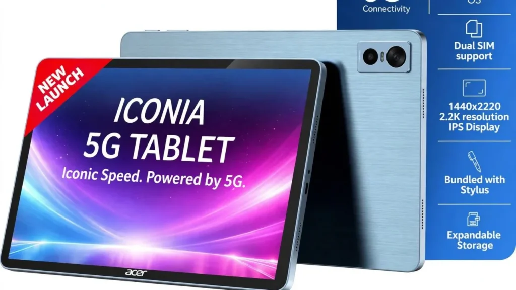 Acer Iconia 5G Tablets: भारत में दो नए टैबलेट लॉन्च
